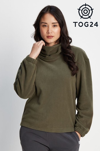 Tog 24 Womens Green Tallard Funnel Neck Micro Fleece (8B2461) | £28