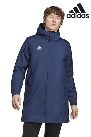 adidas Blue Entrada Stadium Jacket (8V4640) | £80
