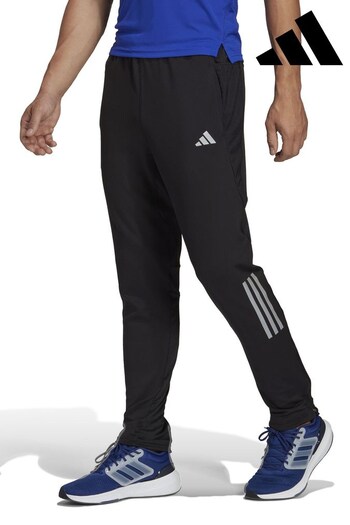 adidas Black Performance Own the Run Astro Knit Joggers (8X4148) | £60