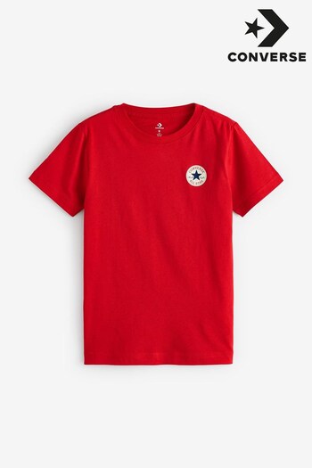 Converse Red Printed T-Shirt (900082) | £16