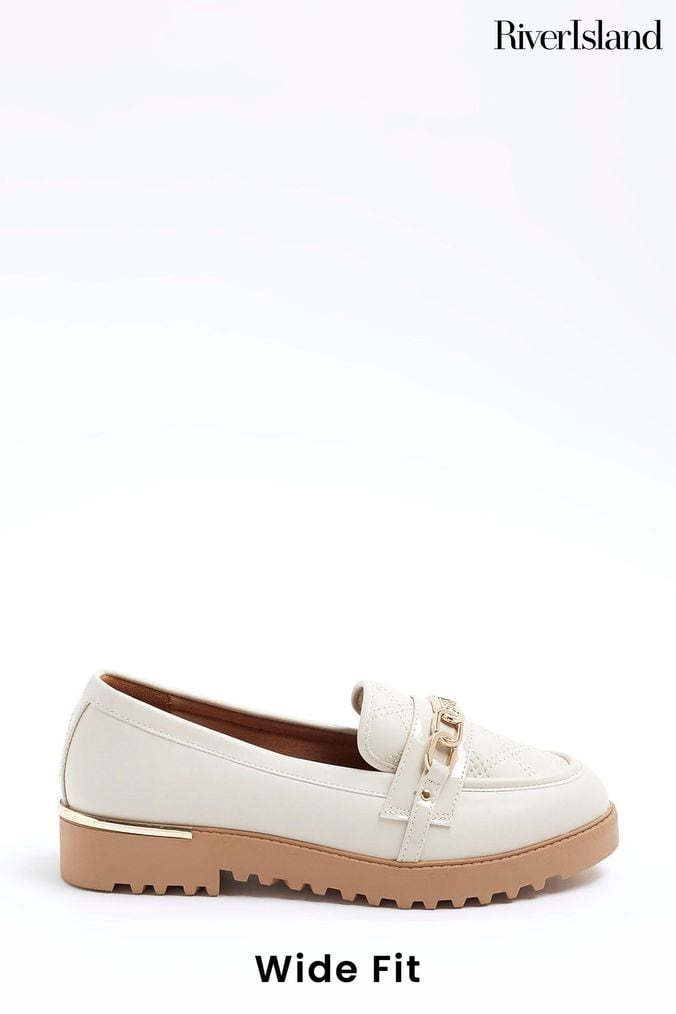 River island heeled 2025 loafers
