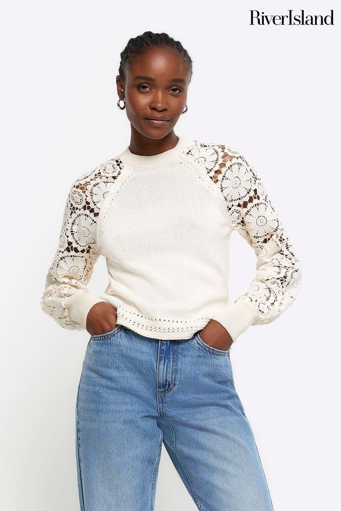 Roll neck discount jumper river island