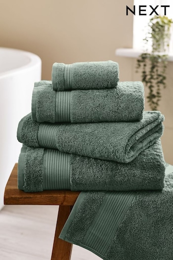 Green Forest Egyptian Cotton Towel (900509) | £5 - £26