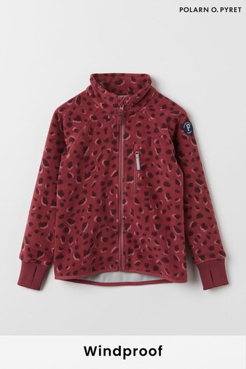 Polarn O Pyret Waterproof Animal Print Fleece Jacket (901057) | £50