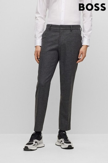 BOSS Grey Genius Trousers (901541) | £189