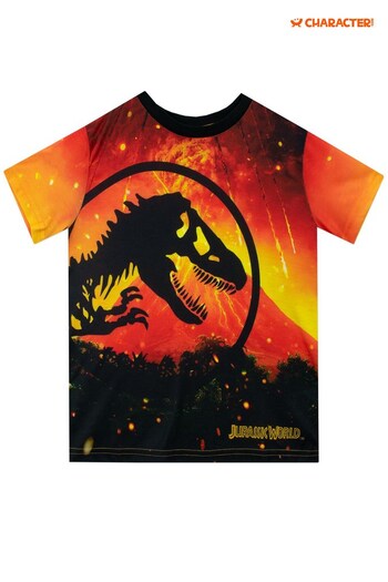 Character Black Jurassic World Short Sleeved T-Shirt (901677) | £13