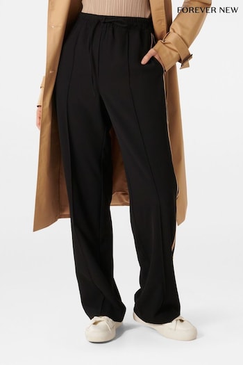 Forever New Black Izzy Stripe Trousers (901779) | £50