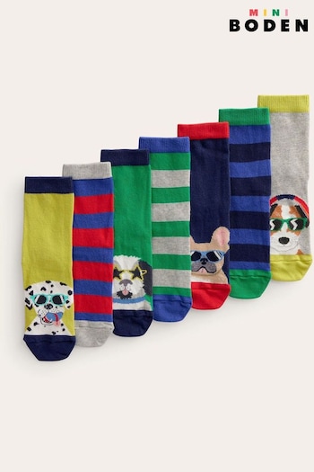 Boden Multi Socks 7 Pack (901905) | £21