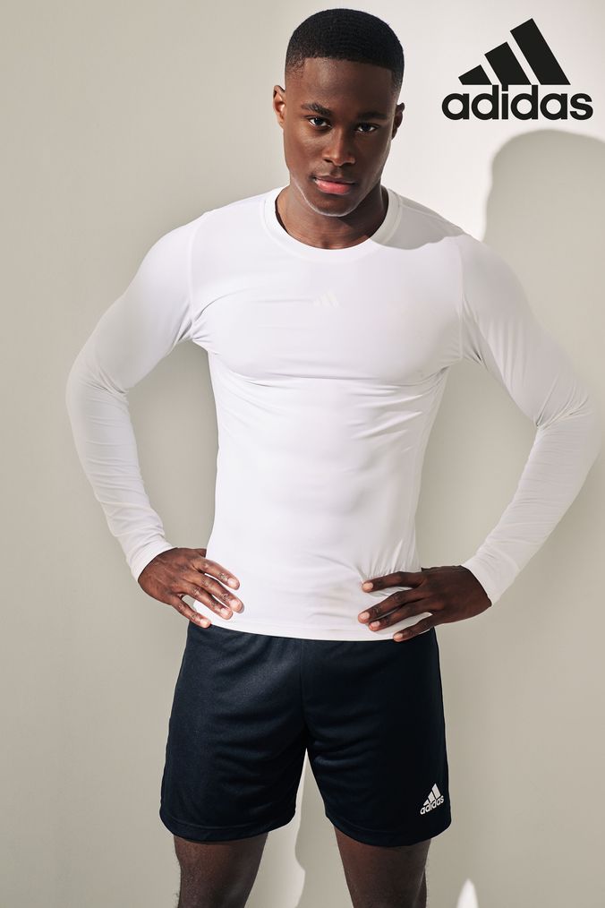 Adidas base layer white clearance