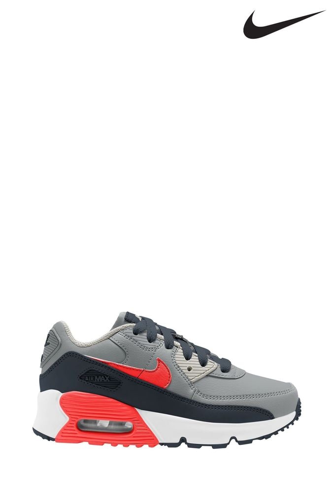 Grey nike clearance junior trainers