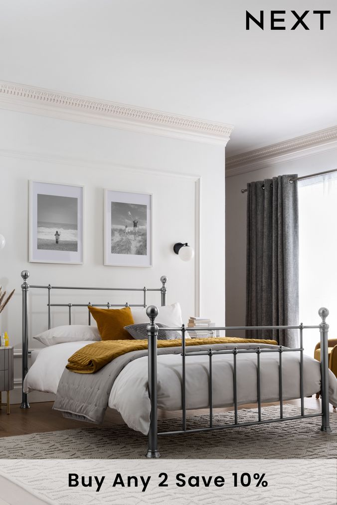 Buy Pewter Beds Online Next UK