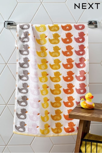 Yellow Duck Towel 100% Cotton (902570) | £8 - £18
