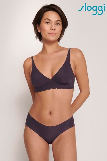 Sloggi Purple GO Ribbed Hipster Knickers 2 Pack (902642) | £20