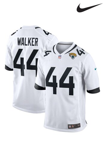 Nike White Jacksonville Jaguars Road Game Jersey - Travon Walker (904339) | £105