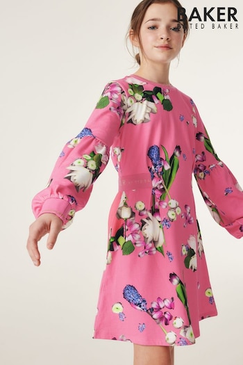 Baker by Ted Baker Floral Sweat Dress (904507) | £30 - £37