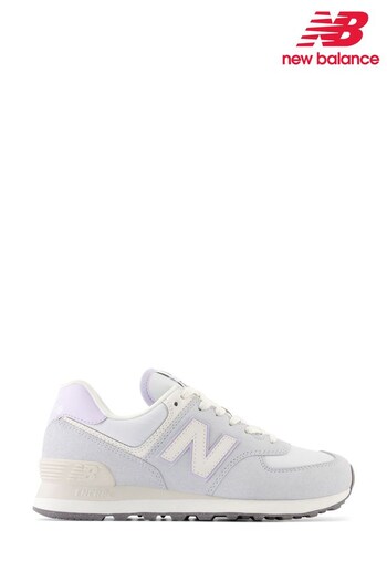 New Balance Lilac Purple 574 Trainers (904554) | £95
