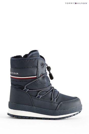 Tommy Hilfiger Kids Blue Snow Boots all (904614) | £103