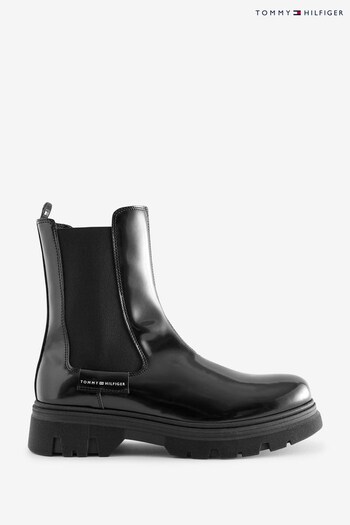 Tommy Hilfiger Kids Chelsea Black Boots (904763) | £112