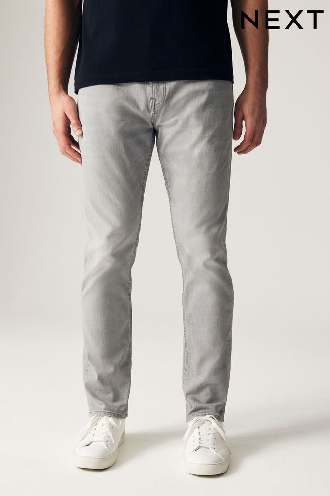 Grey colour jeans pant online