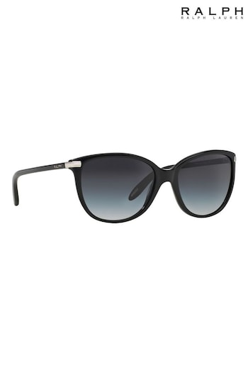 Ralph By Ralph Lauren Black Holbrook Sunglasses (905184) | £91