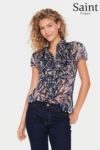 Saint Tropez Lilja Short Sleeve Shirt (905216) | £45