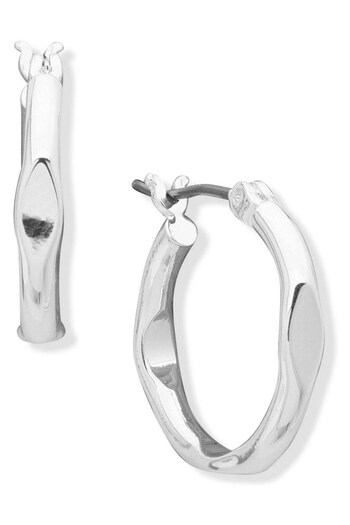 Anne Klein Ladies Silver Tone Jewellery Earrings (905272) | £22