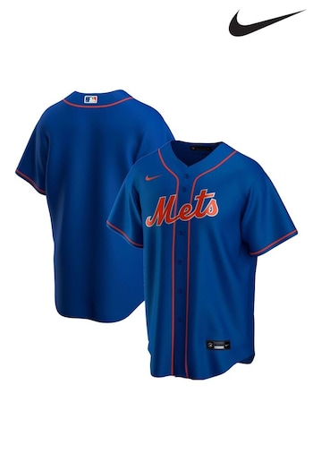 Nike Blue New York Mets Official Replica Alternate Jersey (905347) | £95