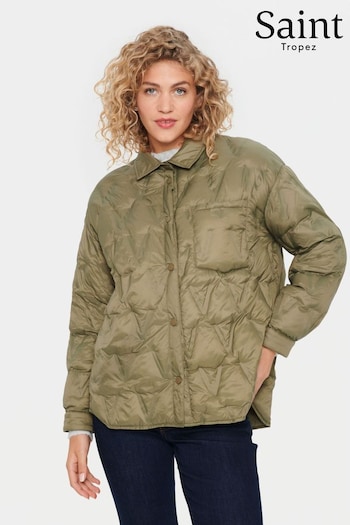 Saint Tropez v Caddy Padded Button Jacket (905457) | £80