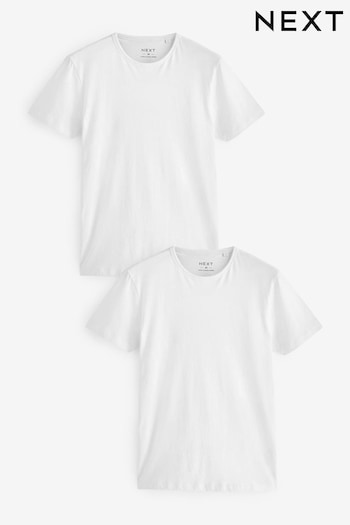 White T-Shirt 2 Pack (905709) | £15