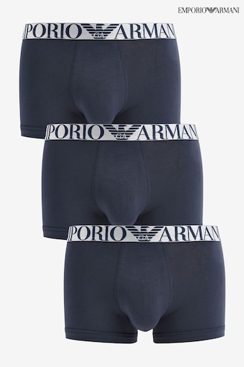 Emporio Armani ribbed-knit Boxers 3 Pack (905758) | £48