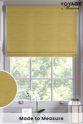 Lime Green Voyage Maison Jasper Made To Measure Roman Blind (905852) | £79