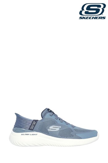 Skechers talla Grey Mens Bounder 2.0 Emerged Trainers (906076) | £89