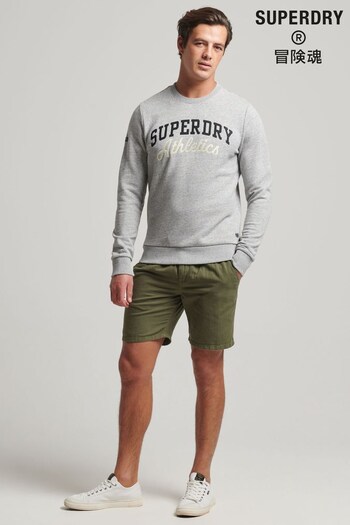 Superdry Grey Vintage Gym Athletic Sweatshirt (906288) | £50