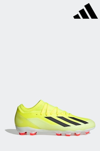 adidas Yellow X Crazyfast League Multi Ground Boots Nub (906644) | £80