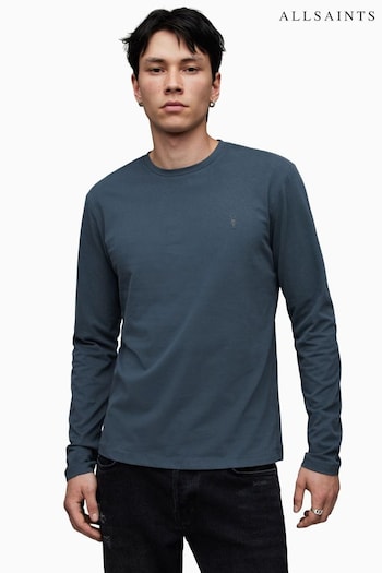 AllSaints Blue Brace Crew T-Shirt (906819) | £49