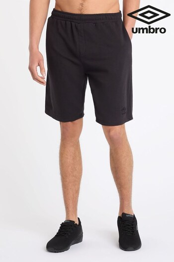 Umbro Black Sport Style Long Jog Shorts (907502) | £20