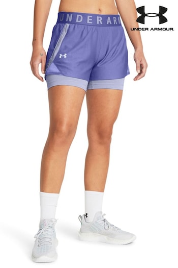 Under Armour Blue 2-In-1 Wear Shorts (907716) | £31