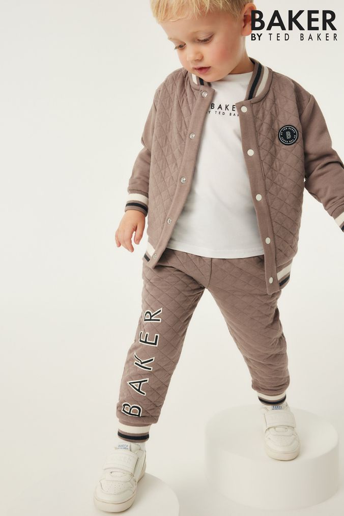 Buy Boys Jacket Top Trouser Set Baker by Ted Baker Childrenswear