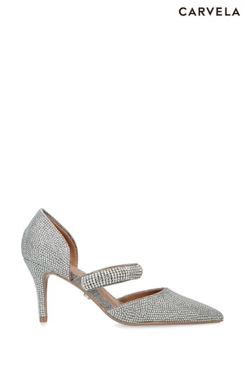Carvela Silver Amalfi Court Shoes (908246) | £159