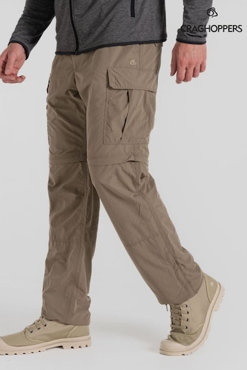 Craghoppers Natural Nosilife Convertible Cargo Pantalons Trousers (908281) | £85