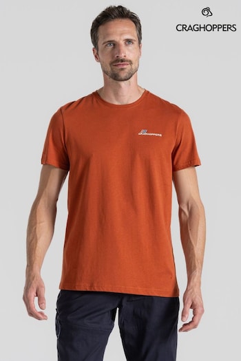 Craghoppers Orange Lucent Short Sleeve T-Shirt (908440) | £35