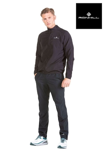 Ronhill Mens Core Water Resistant Windshell Running Black Jacket (908637) | £50
