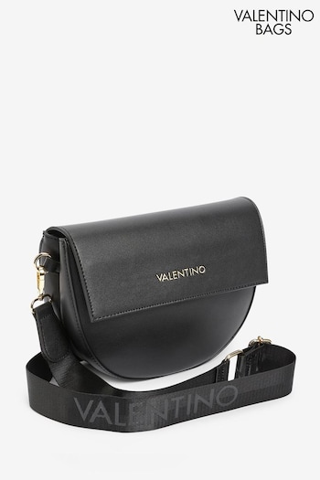 Valentino Bags Black Bigs Flap Crossbody Bag (909115) | £99