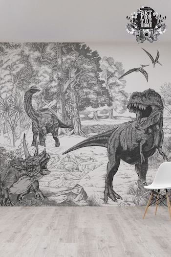 Art For The Home Green Dino Sketch Mural (909125) | £62