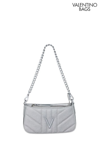 Valentino Bags Grey Portobello Glitter Mini Shoulder Bag (909191) | £105