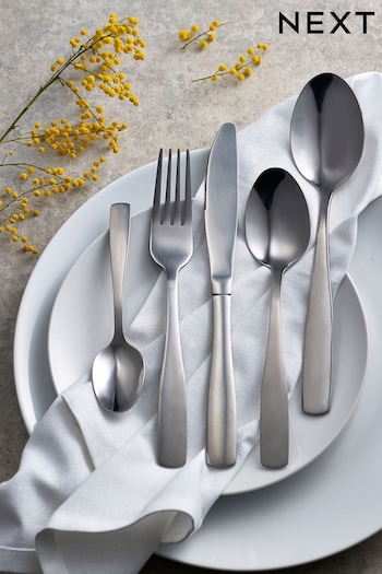 Silver Nova Studio Stainless Steel Cutlery 32pc Cutlery Set (909322) | £32