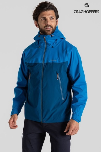 Craghoppers Blue Diggory Waterproof Jacket (909402) | £125