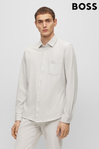 BOSS Grey Mysoft Shirt (909768) | £49