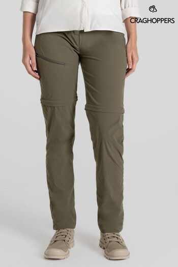 Craghoppers Green Nosilife Pro Convertible Trousers (909855) | £95