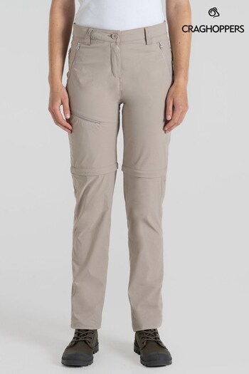 Craghoppers Grey Nosilife Pro Convertible Trousers (909998) | £95